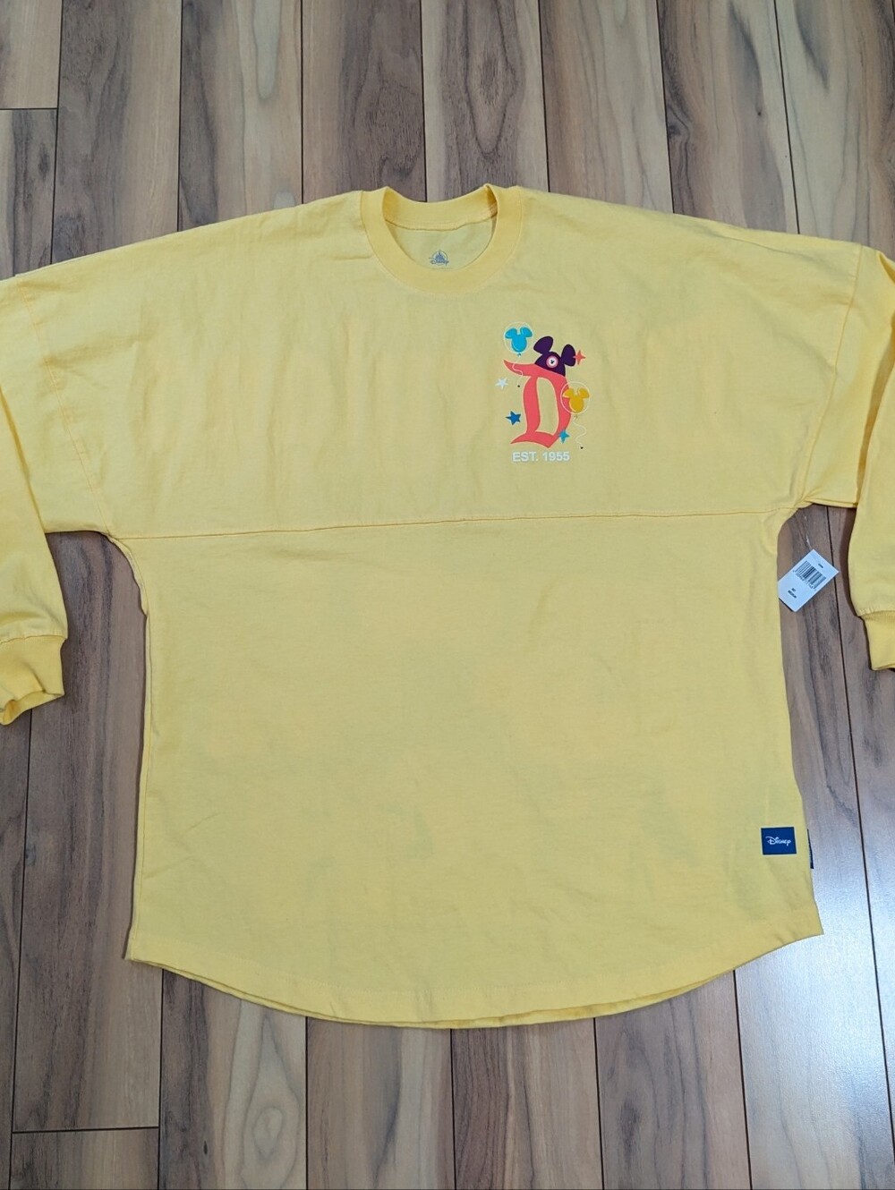 NWT! Disneyland Play In The Parks Spirit Jersey In Yellow Size M - Picture 5 of 15